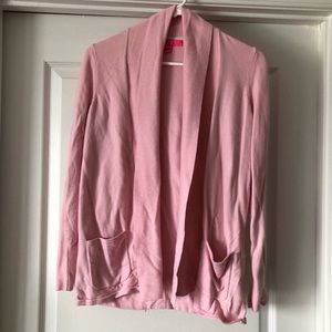 EUC Lilly Pulitzer Powder Pink Cardigan Size Small